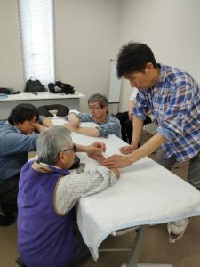 手法修練実技写真