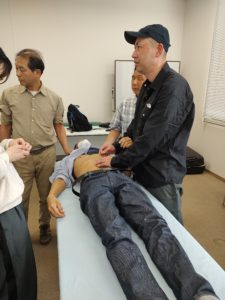 腹を使った手法修練