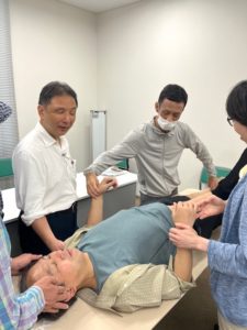 小里方式実技風景