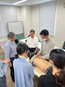 小里方式実技風景