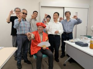 還暦祝いの集合写真